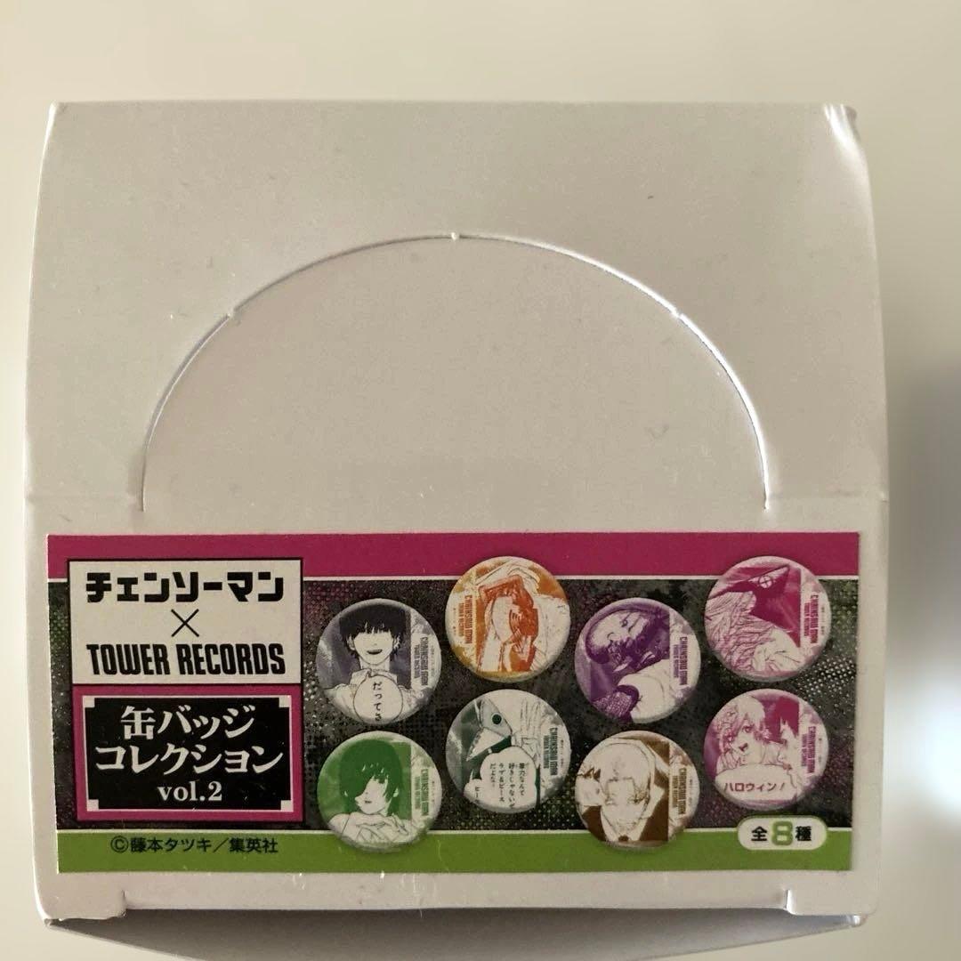 値下げしました！新品未開封！チェンソーマン X タワレコ缶バッジセット全種類