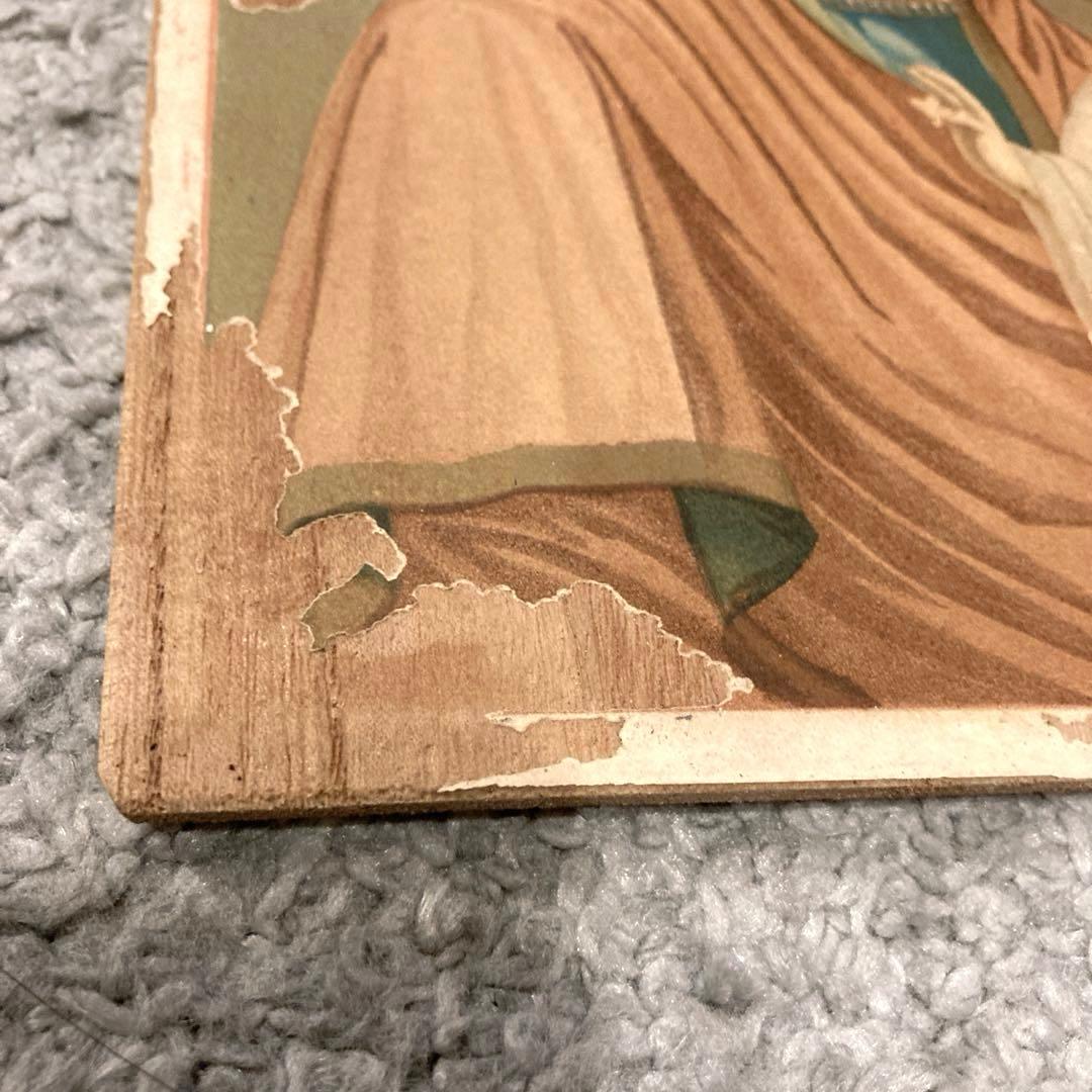 明治時代　ロシア正教会 イコン 聖母子像 キリスト教 聖母マリア イエスキリスト