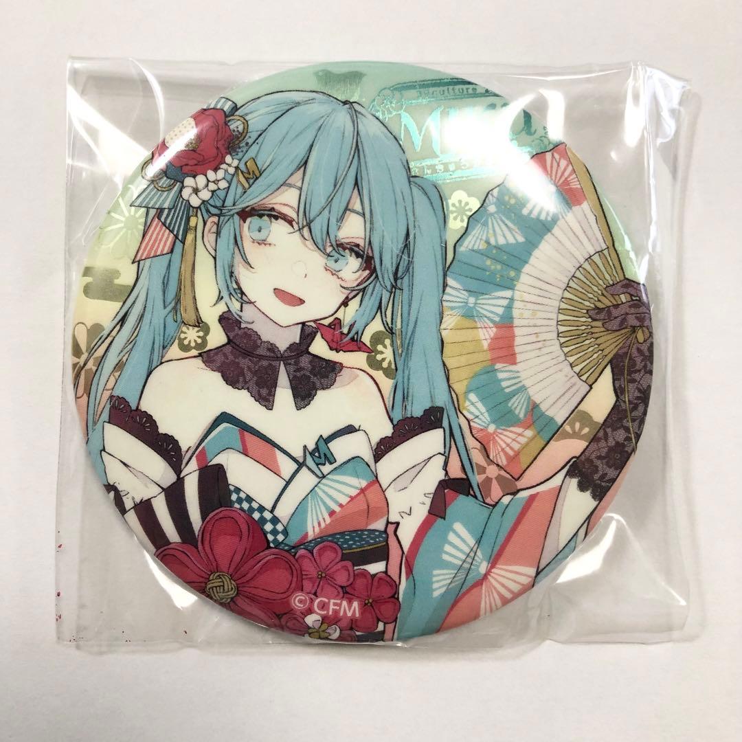 39culture 2020 world 初音ミク　缶バッジ　赤倉