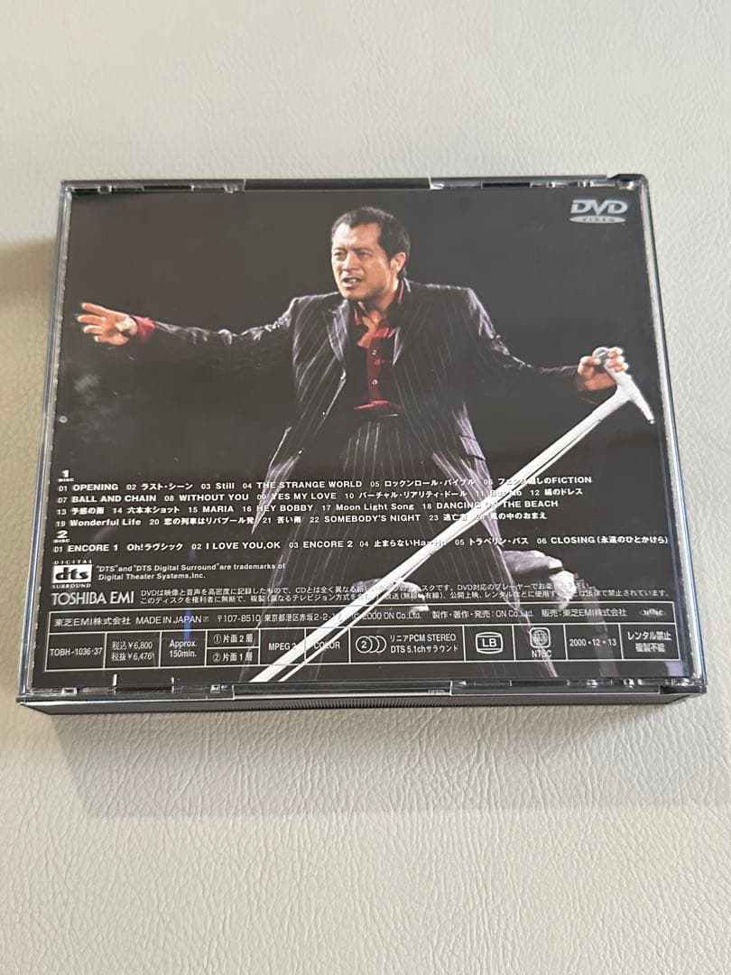 【廃盤・美品】矢沢永吉 TONIGHT THE NIGHTありがとうが爆発する夜