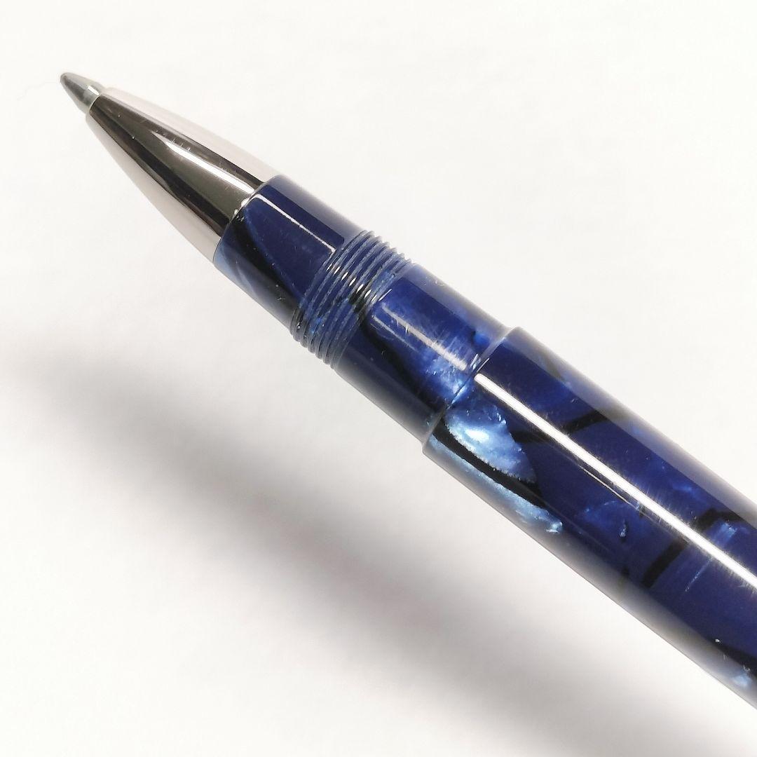 OMAS オマス ボールペン セルロイド ブルーロイヤル