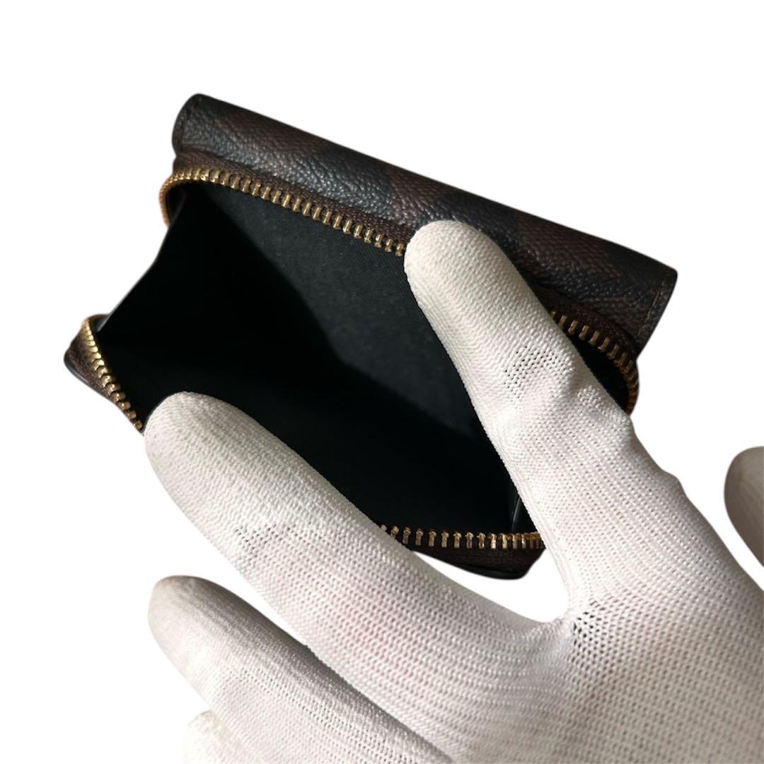 ヌルホリラ様 新品級✨ COACH コーチ シグネチャー柄 三つ折り財布