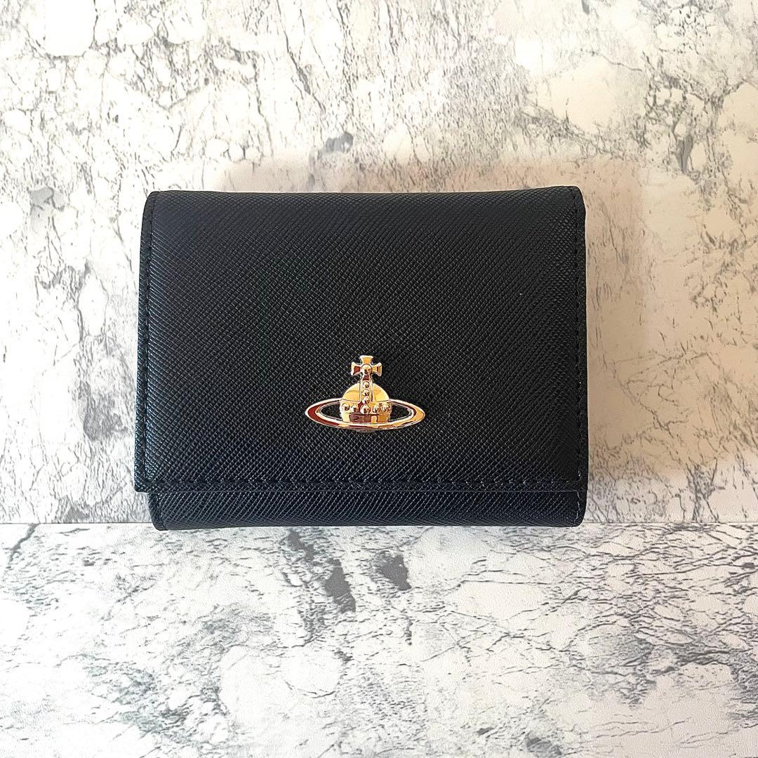 【Vivienne Westwood】 三つ折り財布 がま口