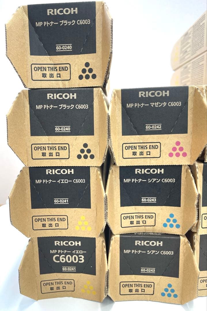 RICOH MPPトナー C6003・C3503 22本SET