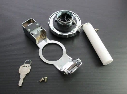 新品 CB400N CB750F CBX1000 ゲージ付 タンクキャップ 黒