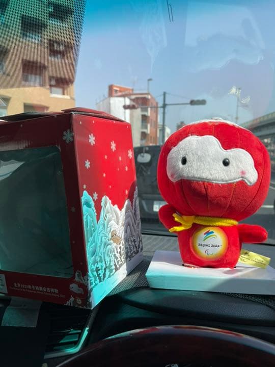 ぬいぐるみビンドゥンドゥン即購入OK 北京オリンピック　22cm