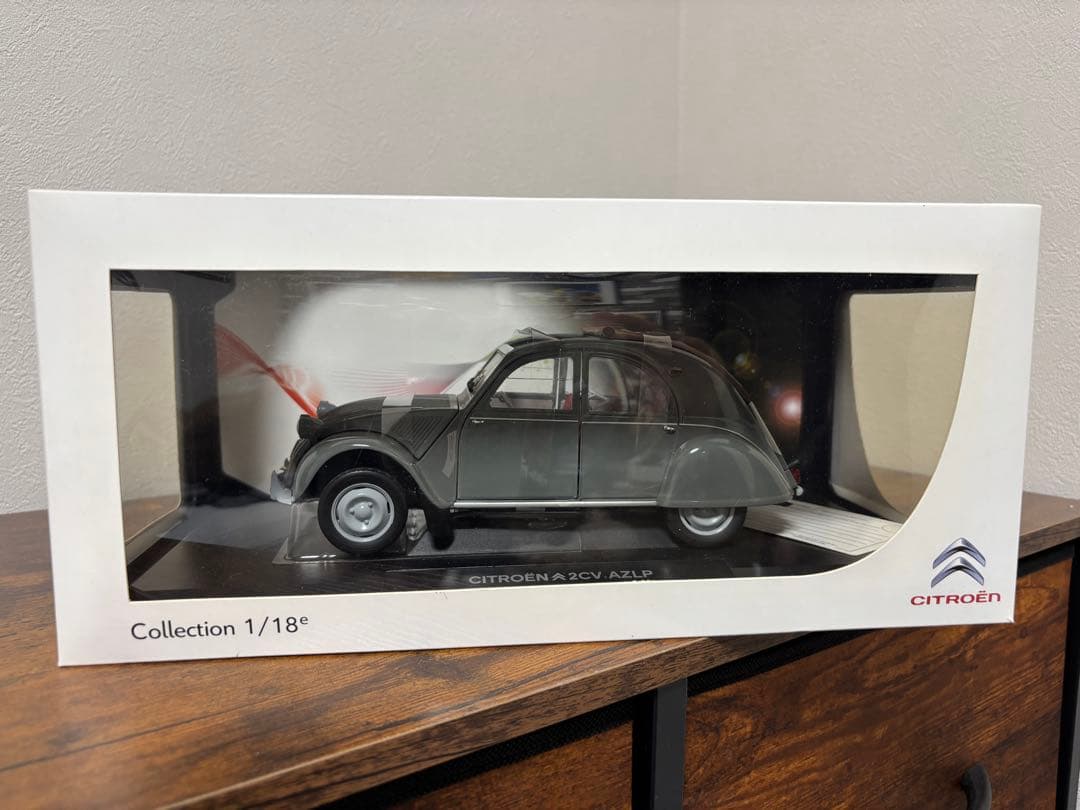 NOREV CITROEN 2CV AZLP GRIS1958 ミニカー1/18