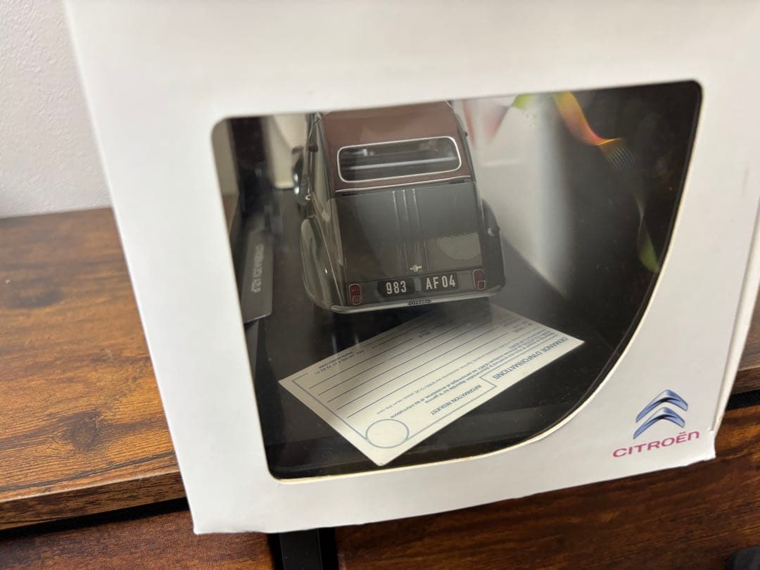 NOREV CITROEN 2CV AZLP GRIS1958 ミニカー1/18