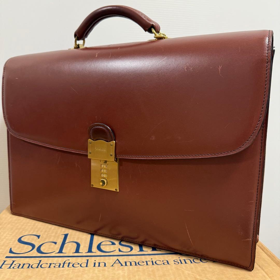 ★期間限定値下げ★ シュレジンジャー 本革 ブリーフケース アメリカ製