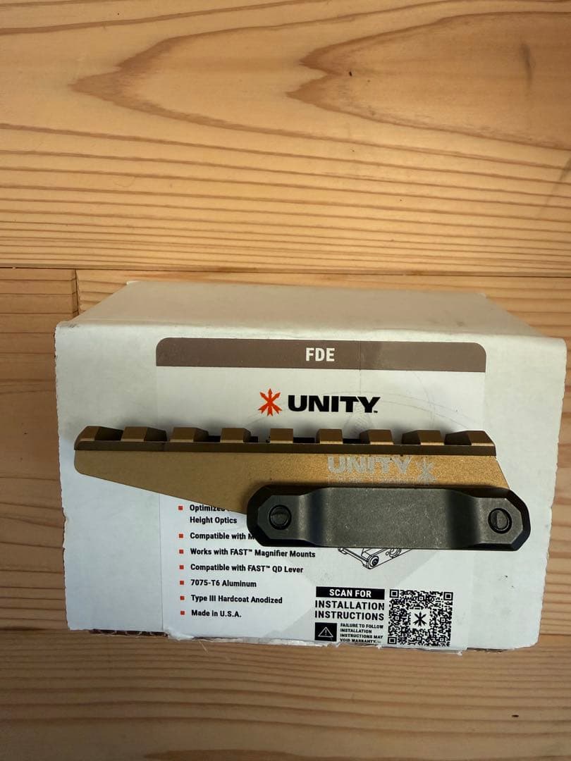 実物　unity FAST ライザーマウント