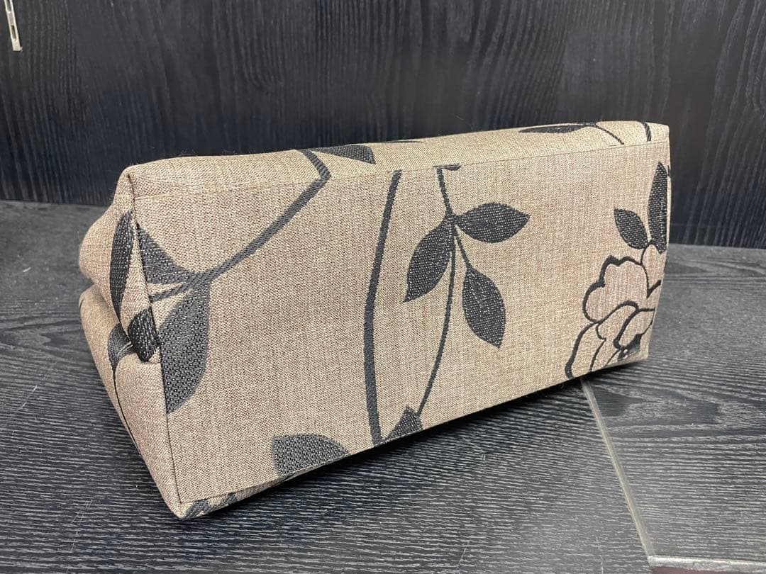 新品 花柄 和装バッグ お稽古 お茶席 和服 トートバッグ 呉服 着物 小紋