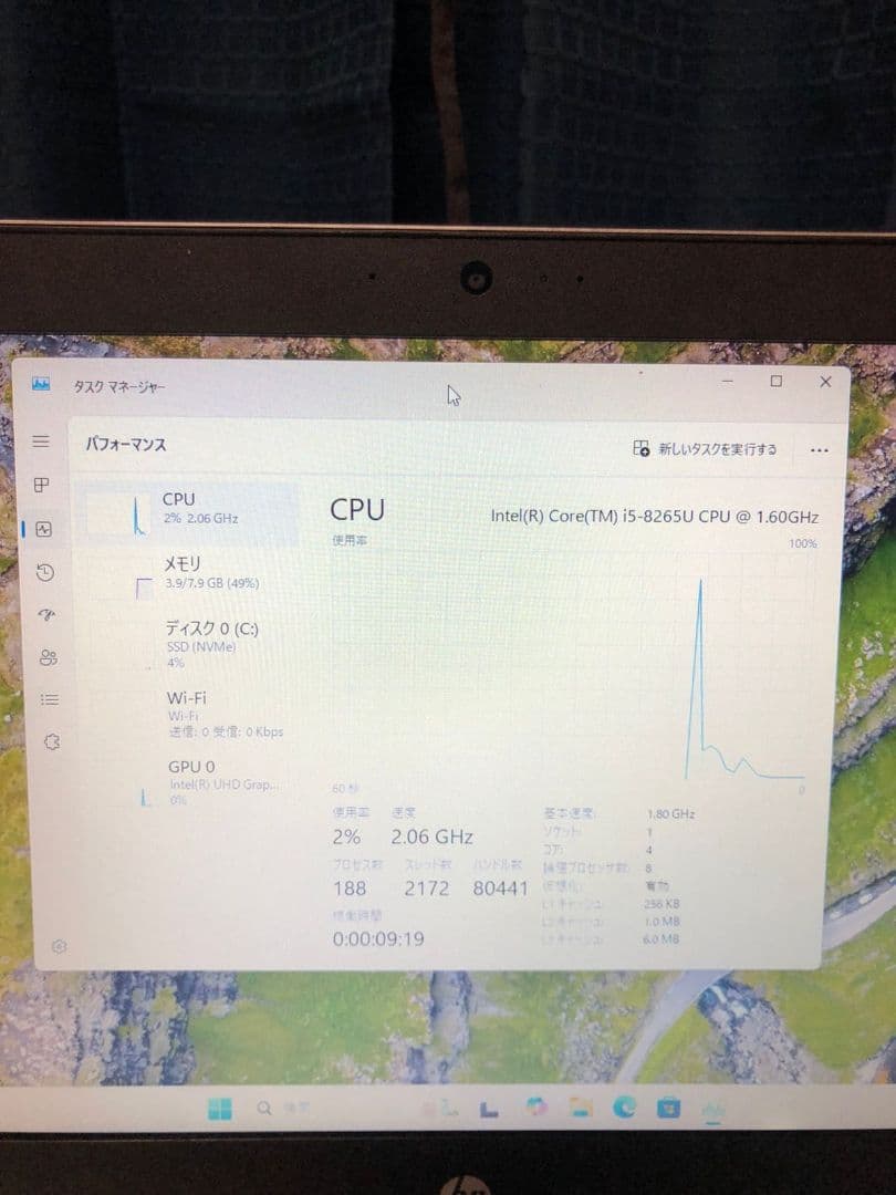 HP ProBook Core i5 - 8265U ノートPC