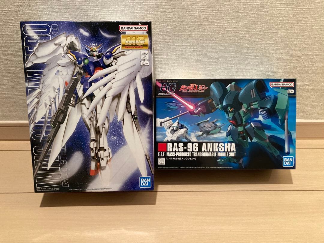 MGウイングガンダムゼロ（エンドレスワルツ版）、HGアンクシャ