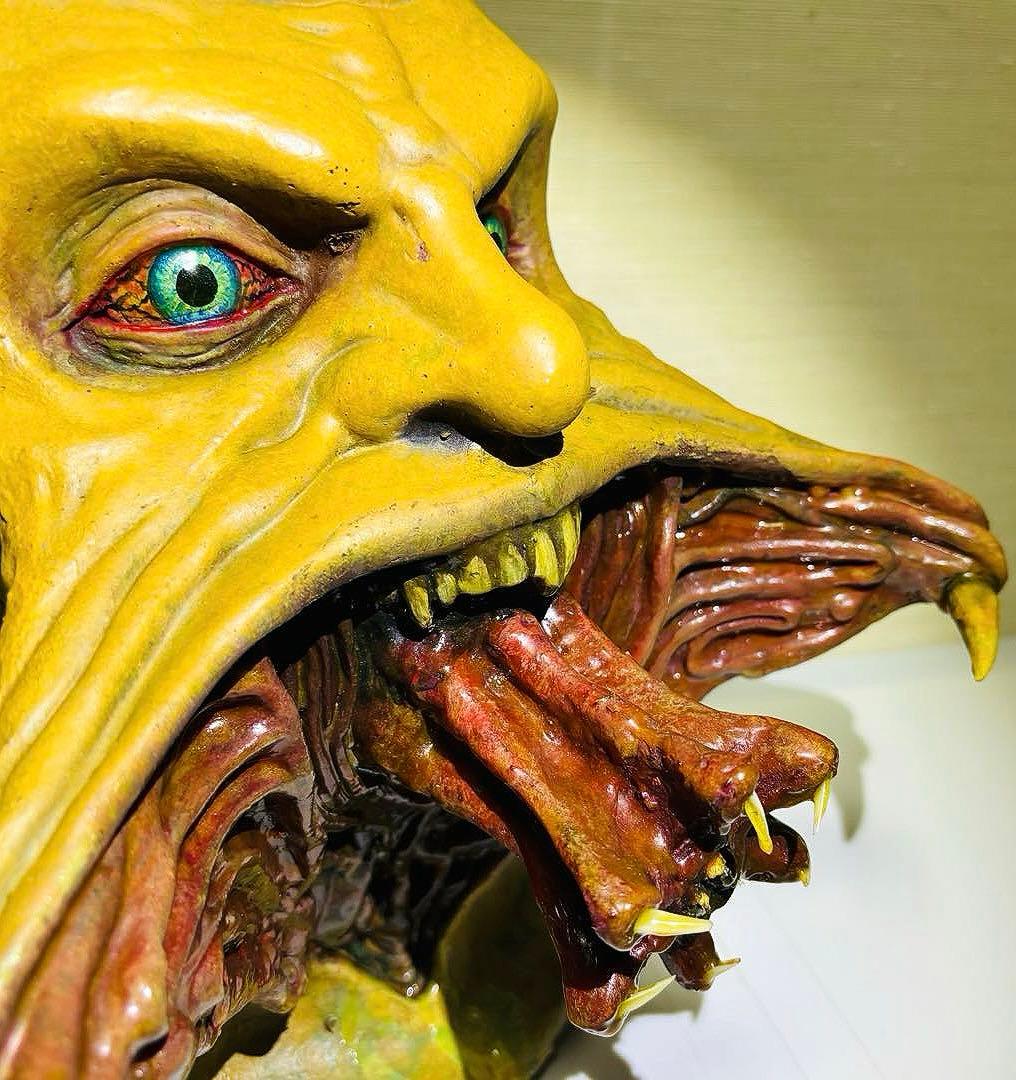 ★稀少★ブレイド２　リーパー★1/1等身大★　ラバーマスク