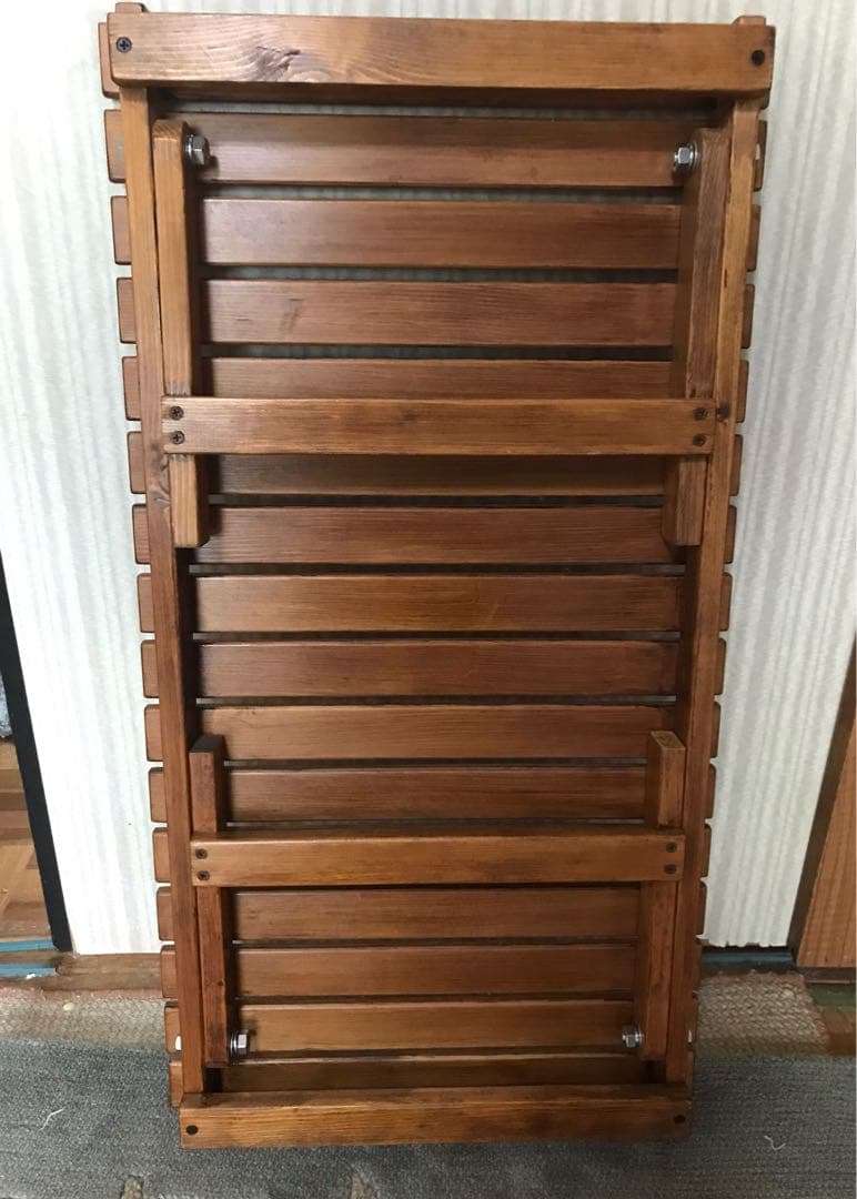 オーダー購入　木製 折りたたみテーブル