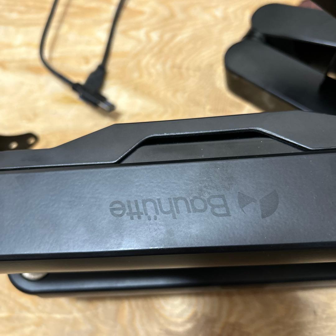 Bauhütte ブラック モニターアーム　bauhutte 3面用アーム