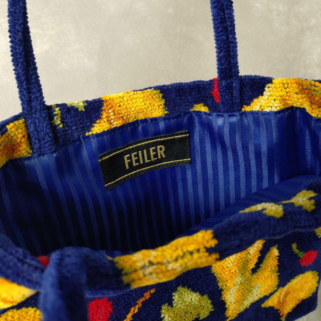 FEILER　ギンコウツリー　手付き巾着