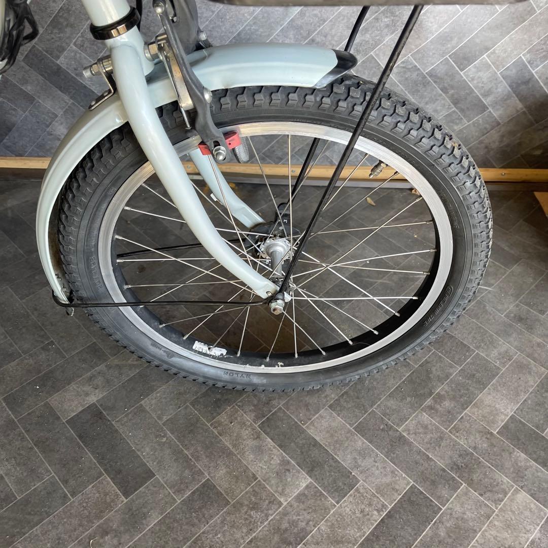 Bridgestone BiKeグレー 電動アシスト自転車 バスケット付き