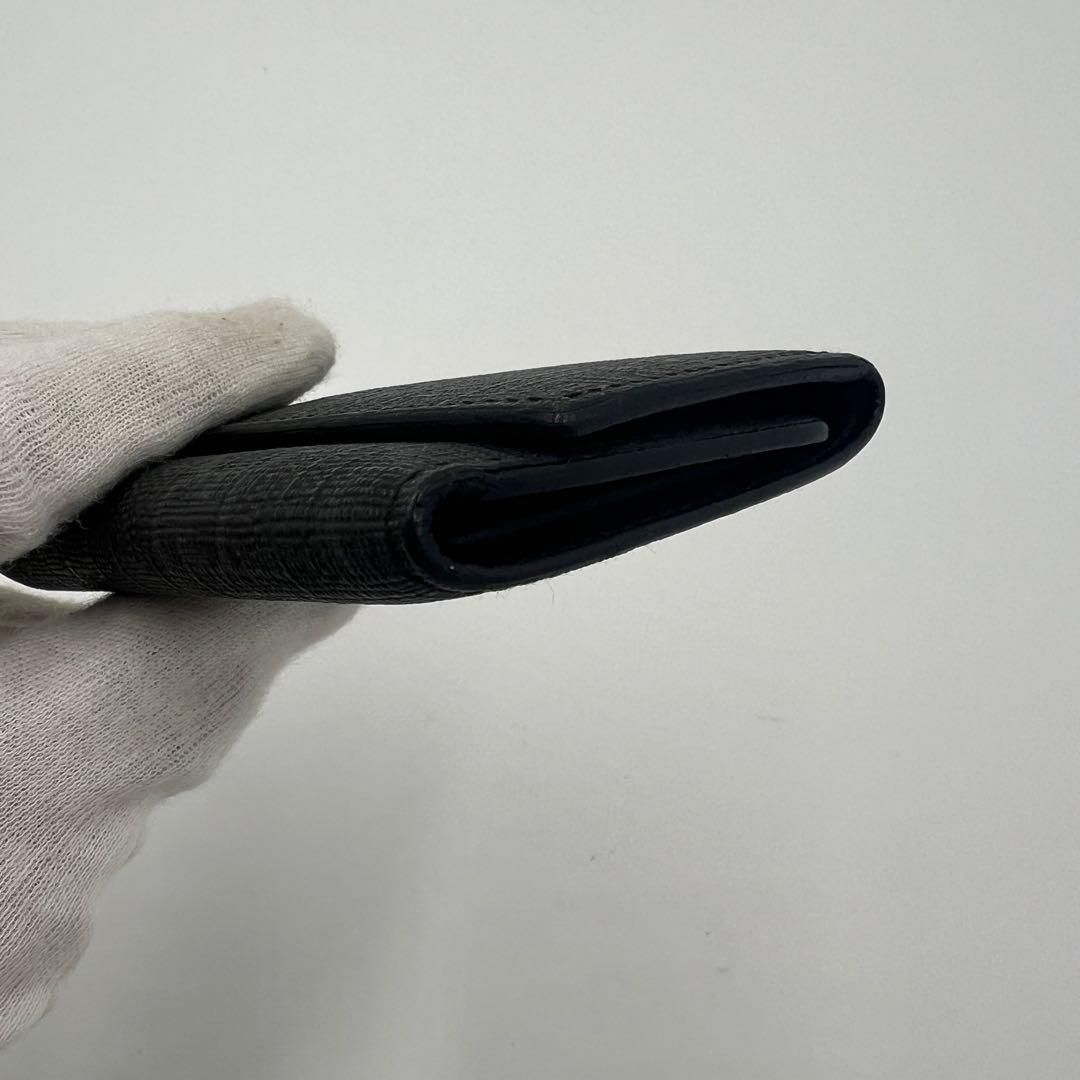 極美品 グッチ GGスプリーム PVC 6連 キーケース 138093 ブラック