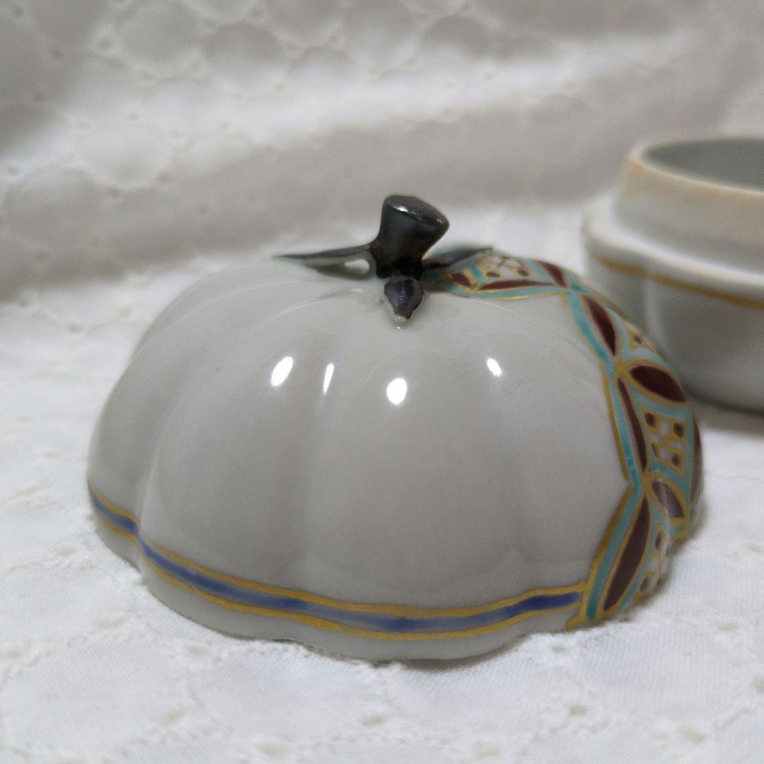 九谷　長左　香合