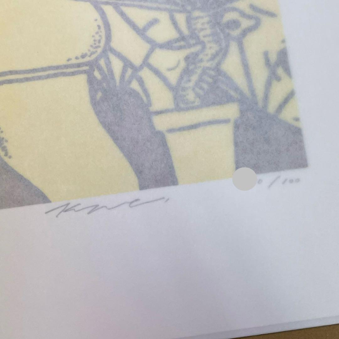 KYNE NONCHELEEE Untitled シルクスクリーン キリ番 良番