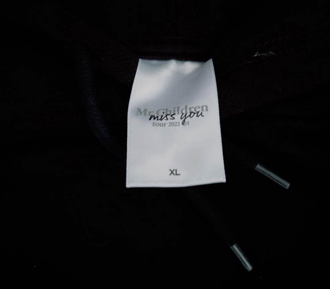 【ほぼ未使用】ミスチル　ツアーパーカーmiss you XL