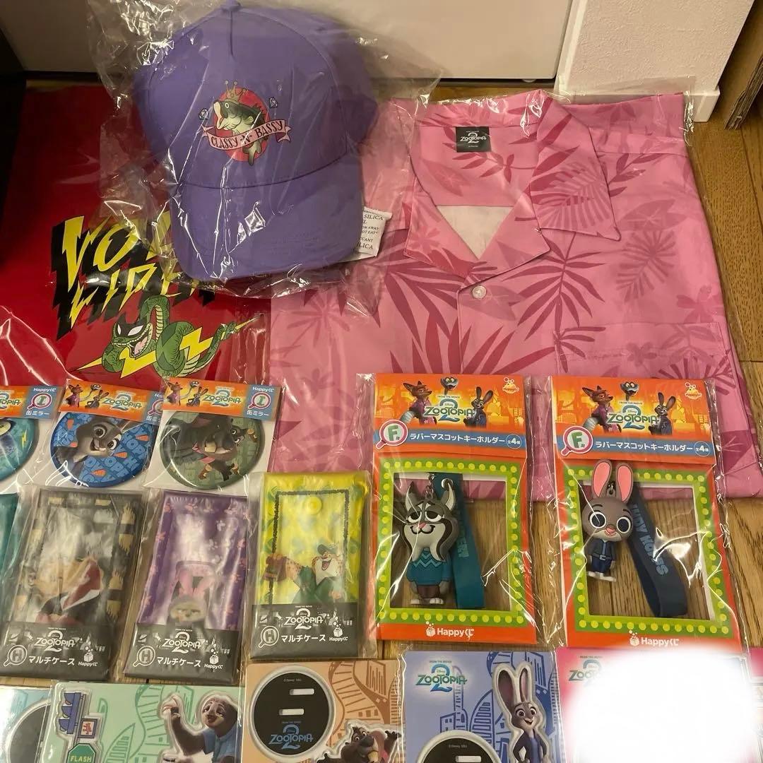 ズートピア2　Happyくじ A賞 フィギュア D賞キャップ E賞トートバッグ
