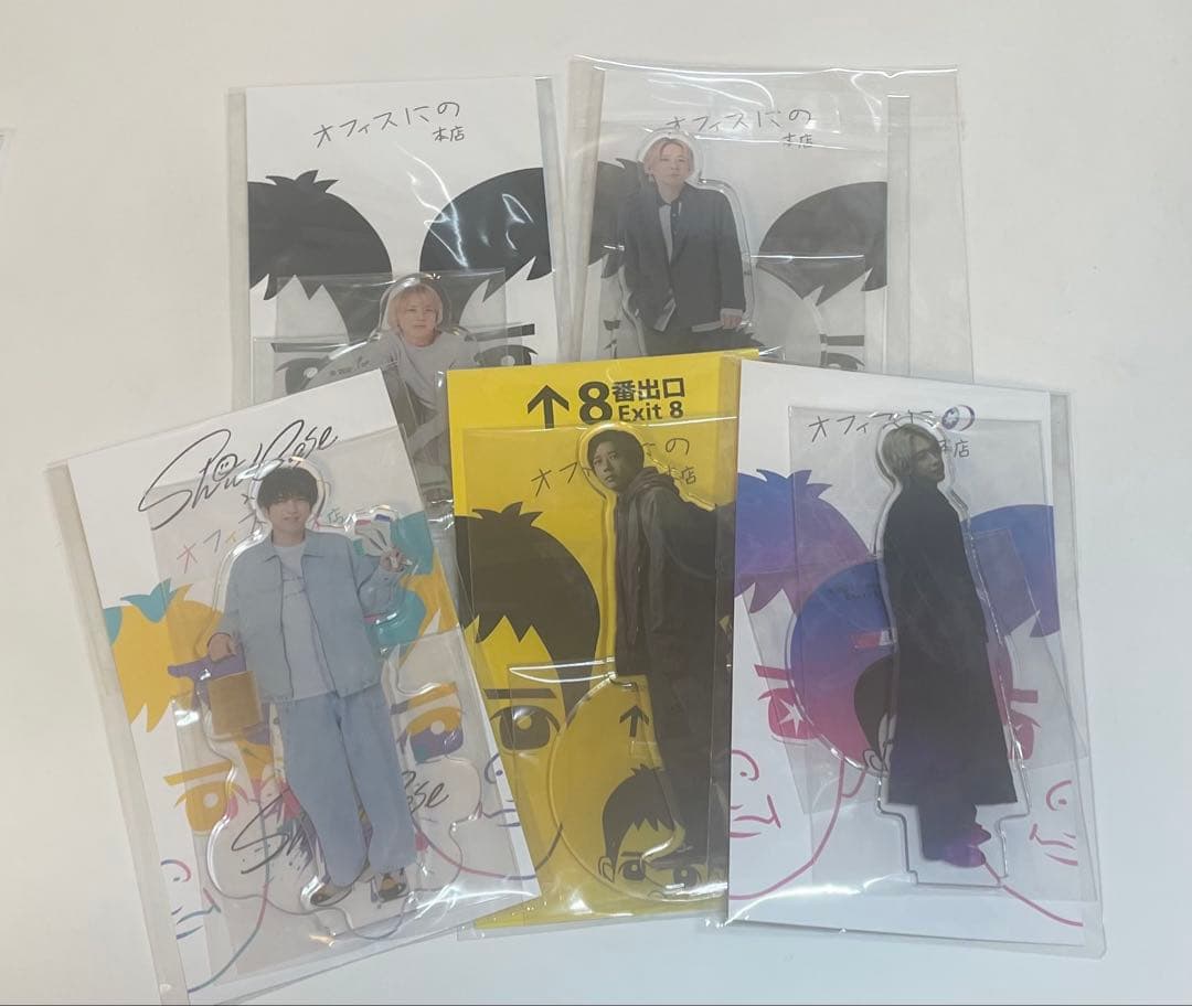 嵐 二宮和也 アクリルスタンド5個セット