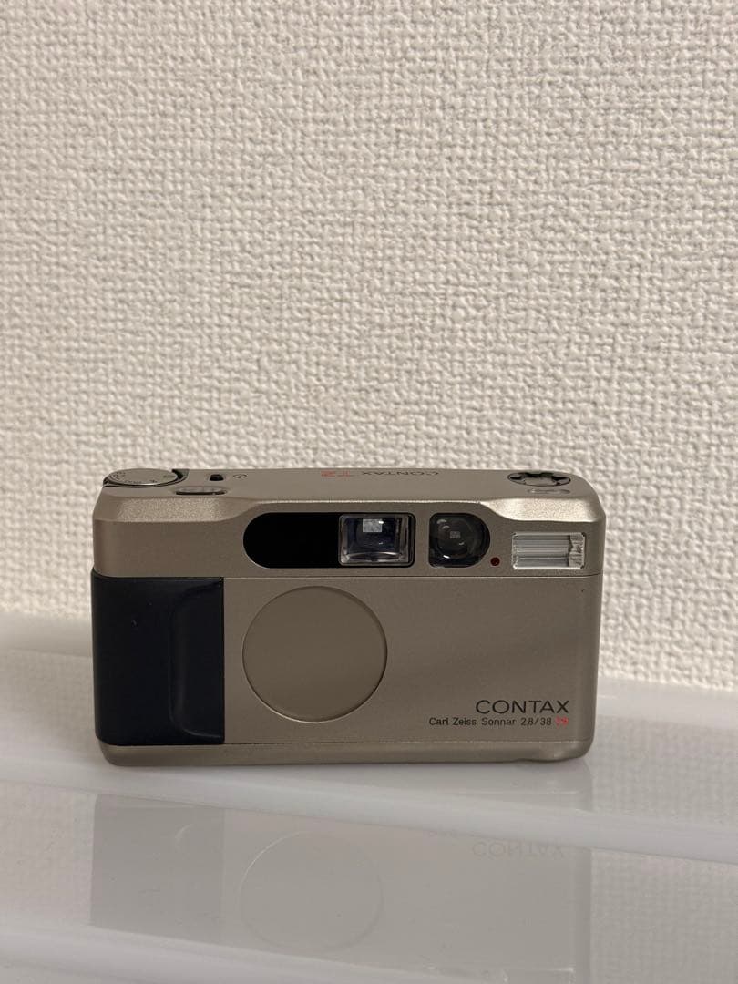［極美品］動作確認済み　CONTAX T2 コンパクトフィルムカメラ ケース付き