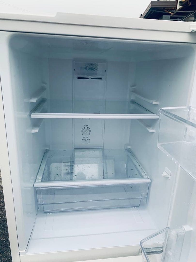 ♦無印良品 ノンフロン冷凍冷蔵庫【2021年製】MJ-R13B
