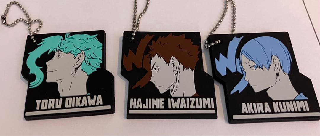 青葉城西 青城 ラバー ストラップ ラバスト 及川 岩泉 国見 金田一 グッズ