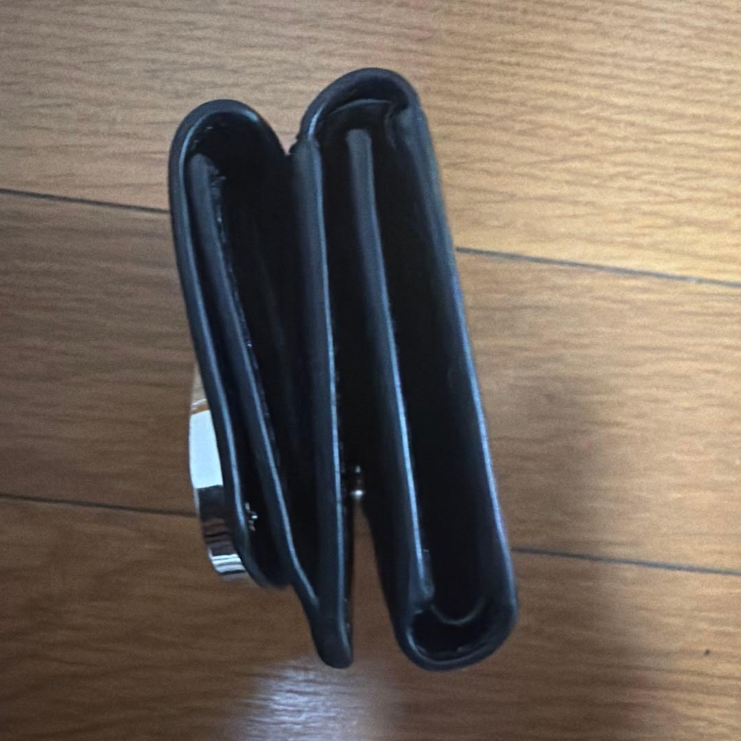 diesel 3つ折り財布　ブラック