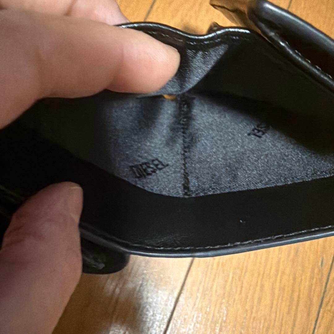 diesel 3つ折り財布　ブラック