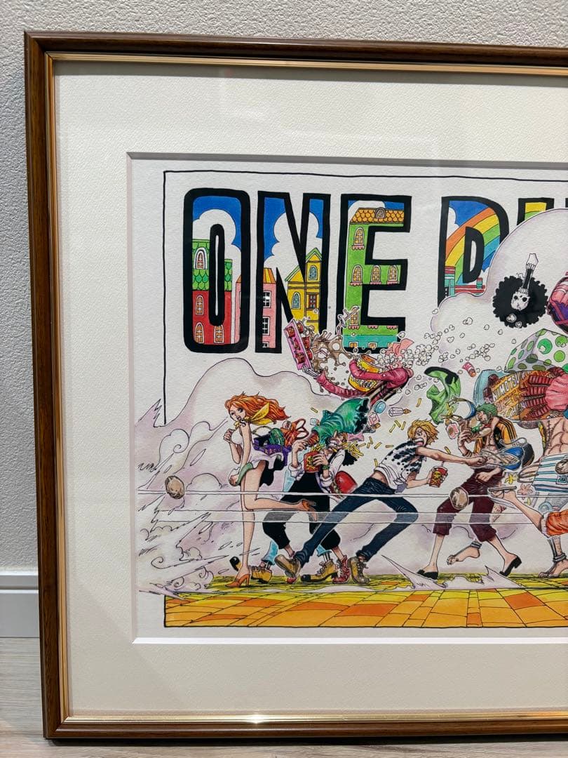 【超希少・美品】ワンピース 高級複製原画 ジャンプフェスタ受注生産品
