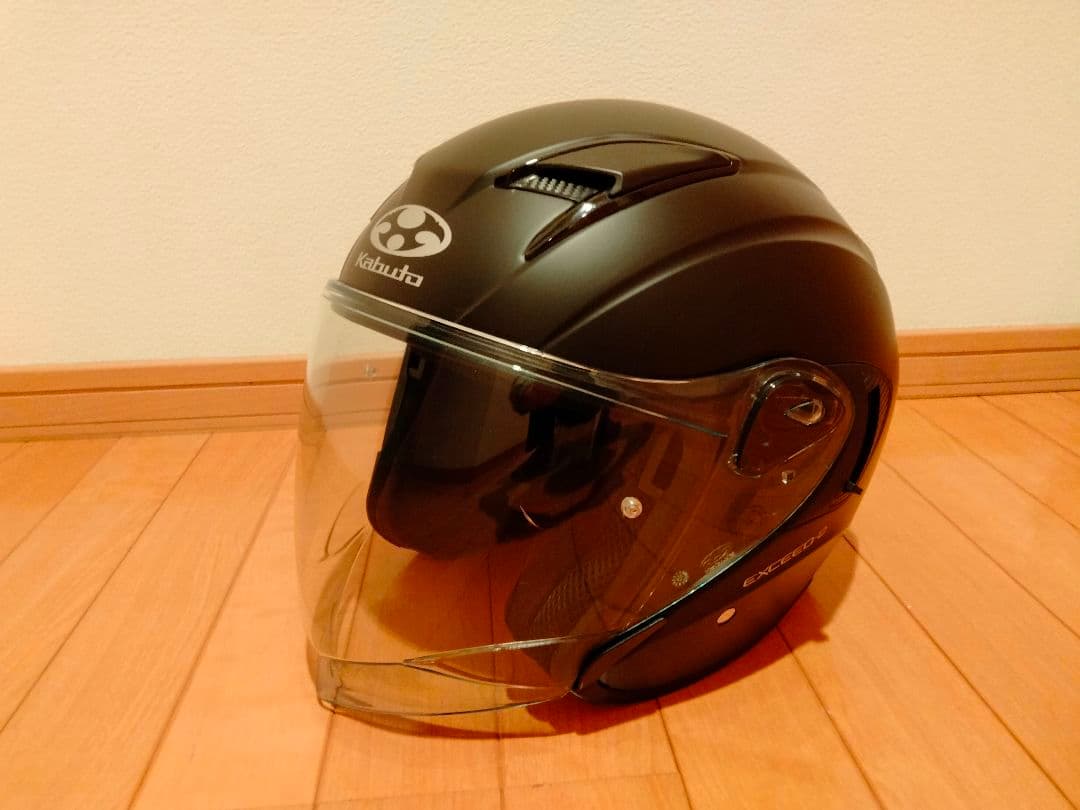 【良品】OGK KABUTO EXCEED-2 L フラットブラック