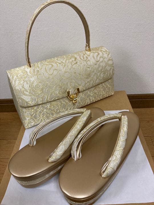 結婚式、パーティー　フォーマル草履バックセット