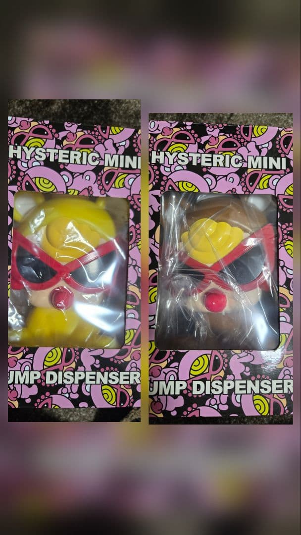 ヒステリックミニ ポンプディスペンサー