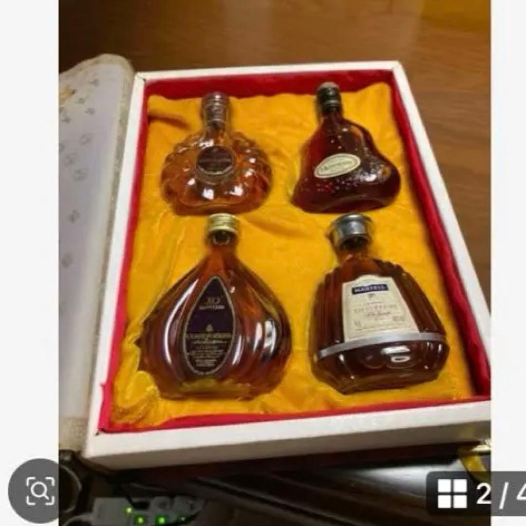 ヘネシーシリーズミニ4本セット