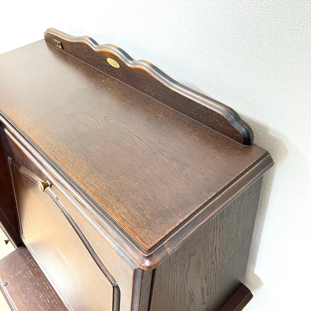 (つ14)ミラーデスク コンパクトドレッサー アトランタライティングビューロー