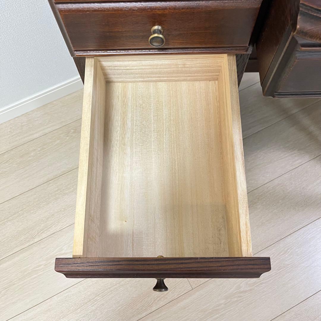 (つ14)ミラーデスク コンパクトドレッサー アトランタライティングビューロー