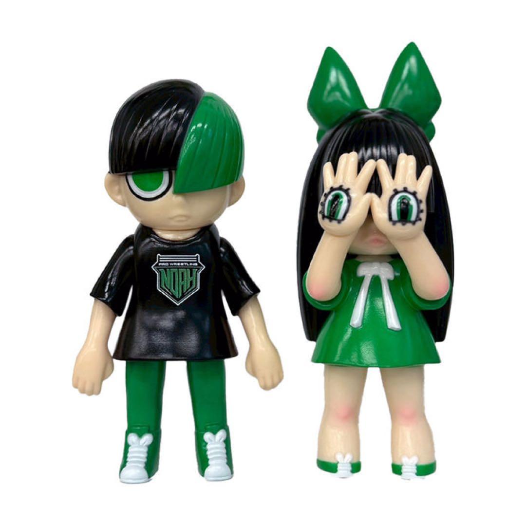 NOAH × GRAPE BRAIN SPコラボソフビ のりくん にぎるちゃん