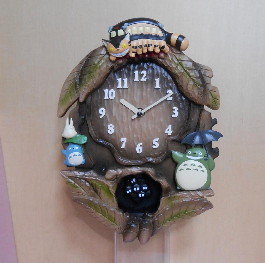 となりのトトロ掛け時計 M837MN-26