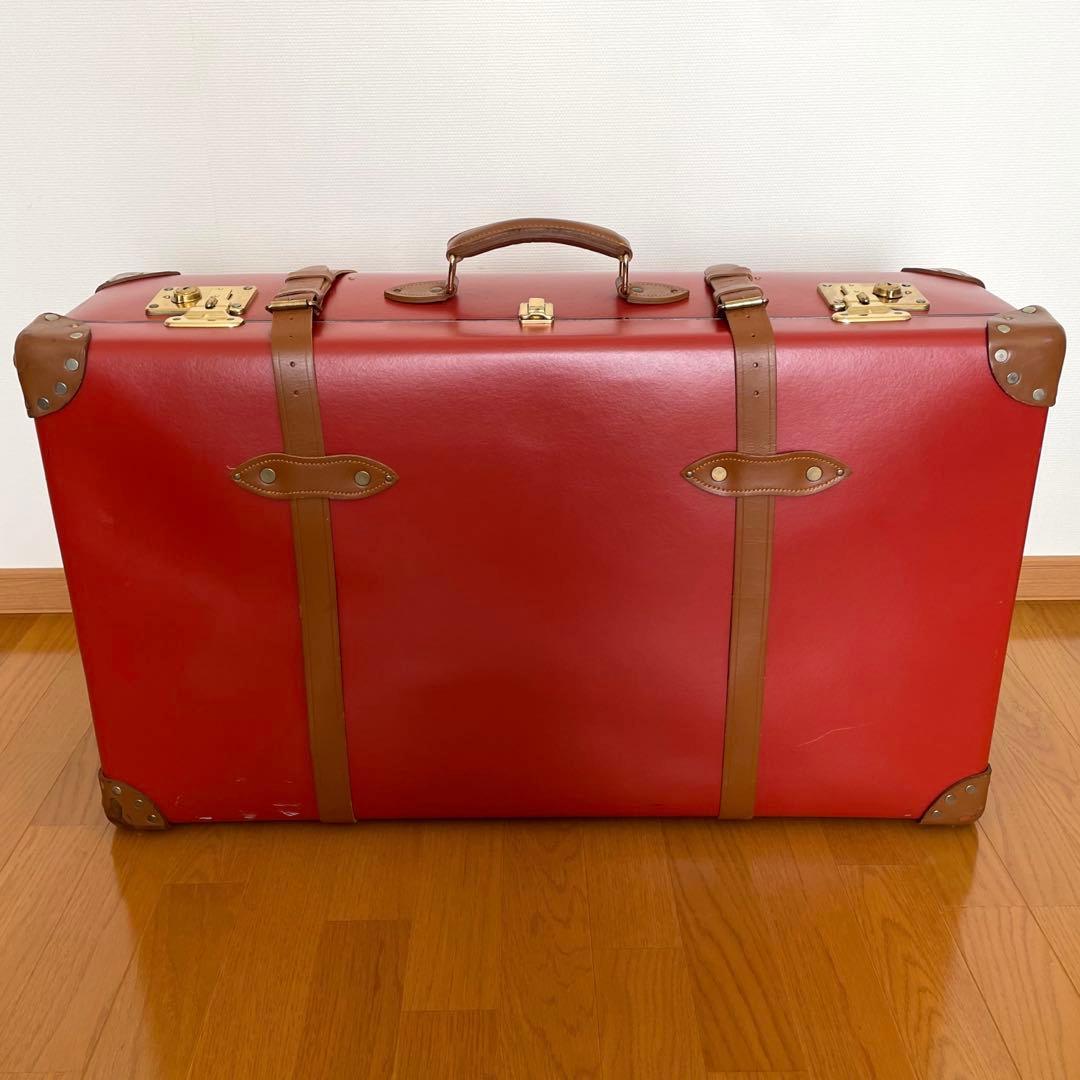 グローブトロッター 英国製 赤 大型 ヴィンテージ キャリーケース