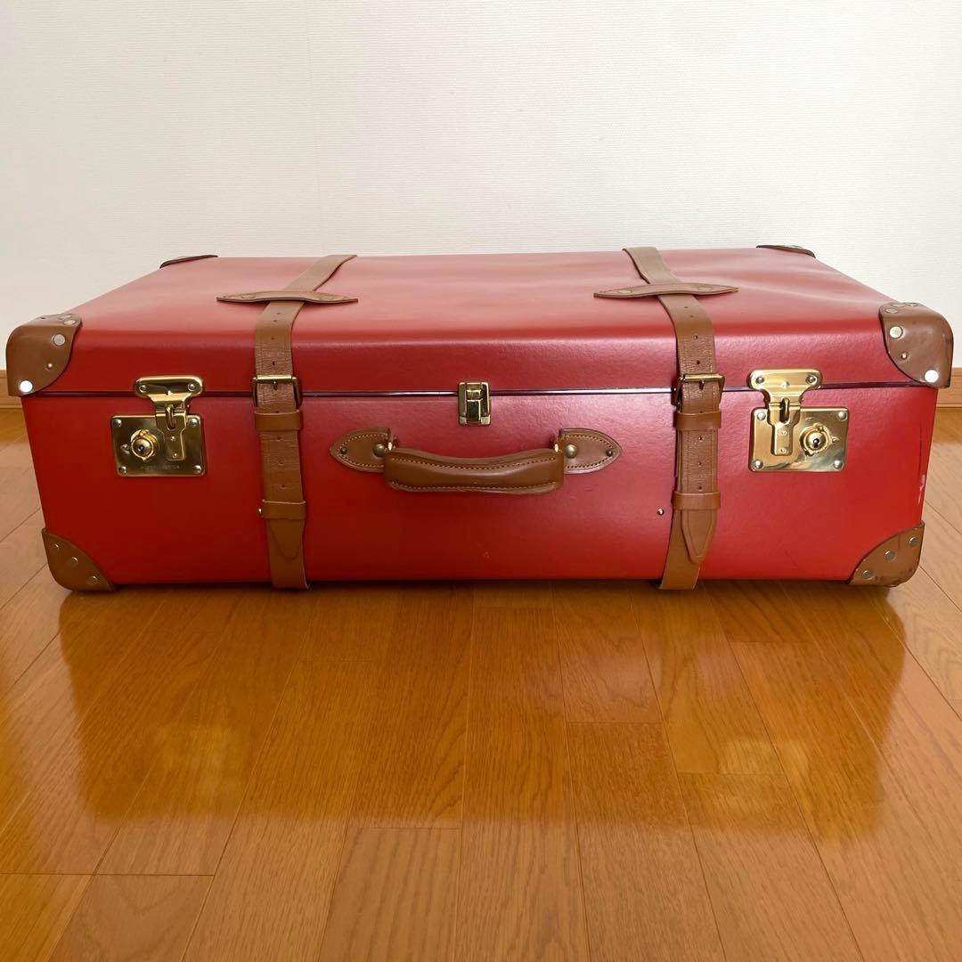 グローブトロッター 英国製 赤 大型 ヴィンテージ キャリーケース