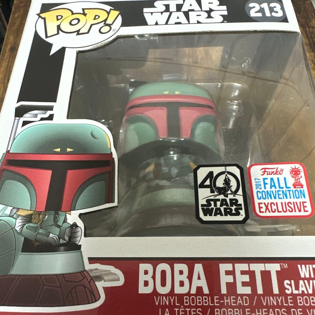 Funko POP ♯213 ボバフェットwith スレイブワン　限定品
