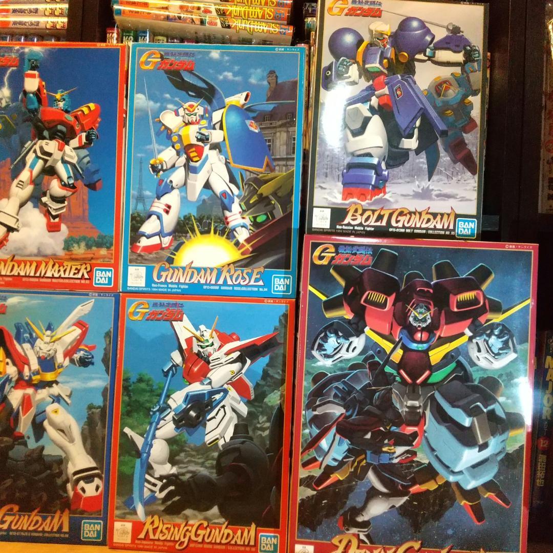 Gガンダム　旧キット　144/1 シリーズ　コンプセット　箱付き