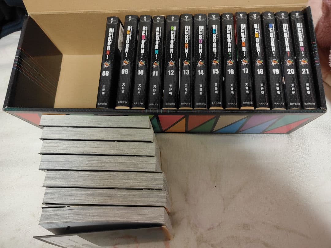 【家庭教師ヒットマンREBORN!】文庫版 全21巻 BOX付