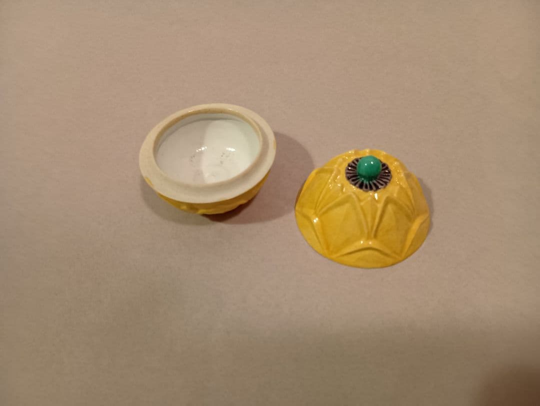 大日本茶道学会田中仙翁箱書　蕗の薹香合　川瀬順一造