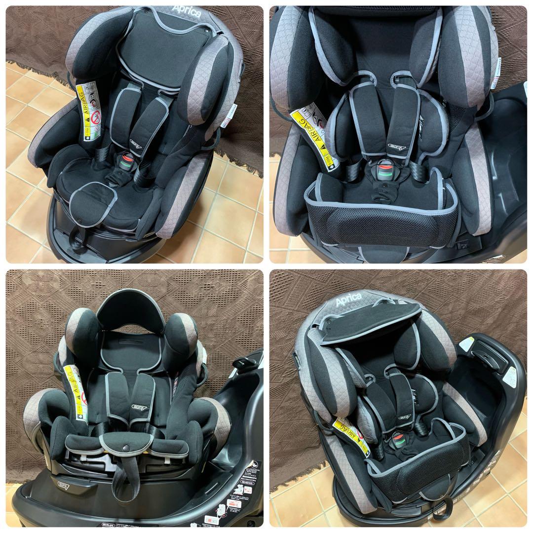【極美品】アップリカ フラディア グロウ ISOFIX 360°セーフティーAB