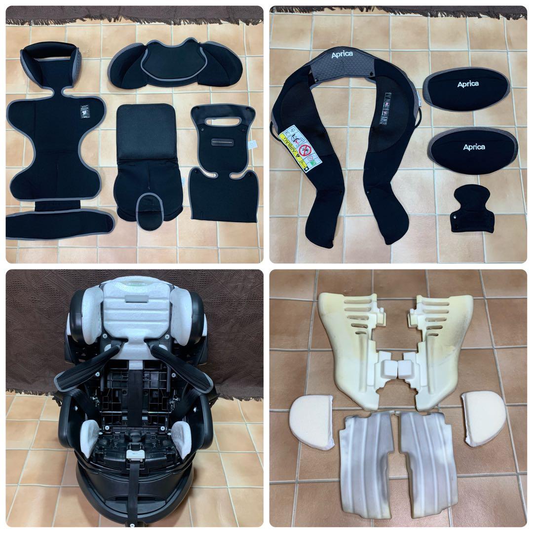 【極美品】アップリカ フラディア グロウ ISOFIX 360°セーフティーAB